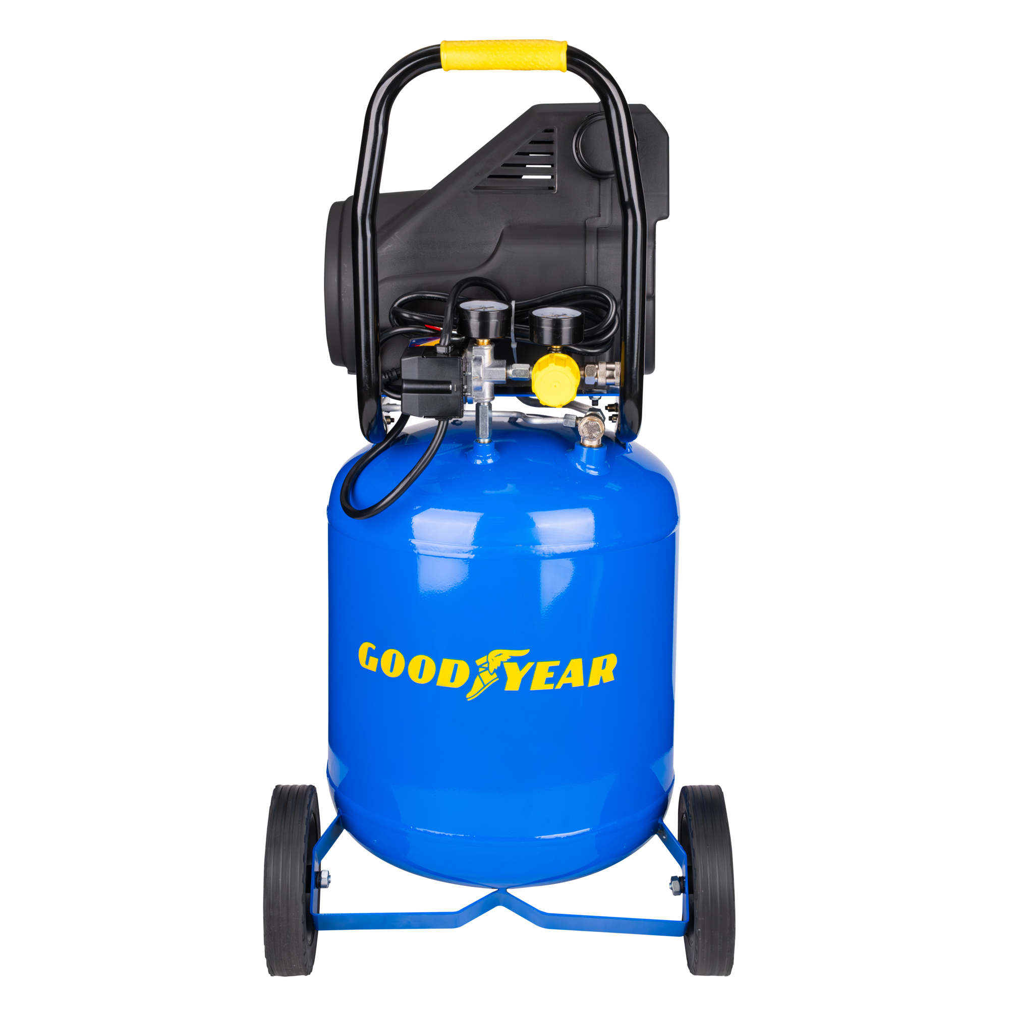 Goodyear Portable Electric Air Compressor — 10-Gallon, 150 PSI, Oil-Free, Vertical Tank, Model# GYC6100S